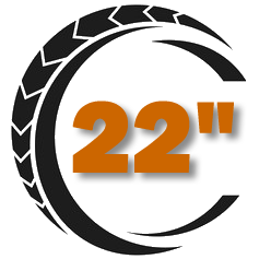 Pláště 22"