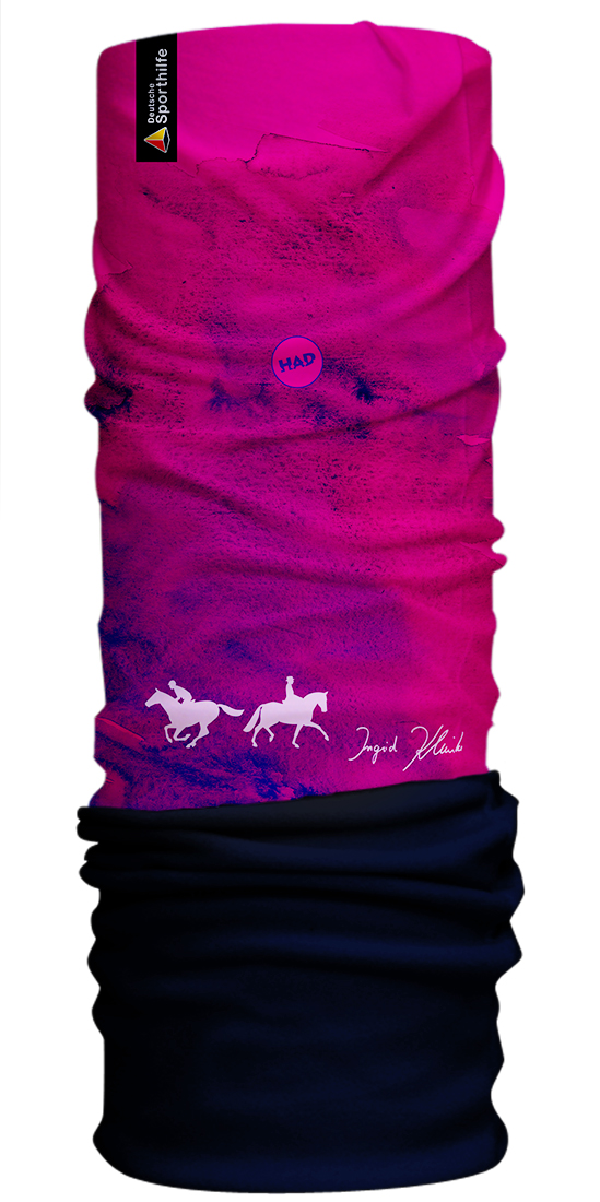 H.A.D. Watercolour by I.K.- Fleece: Darkblue