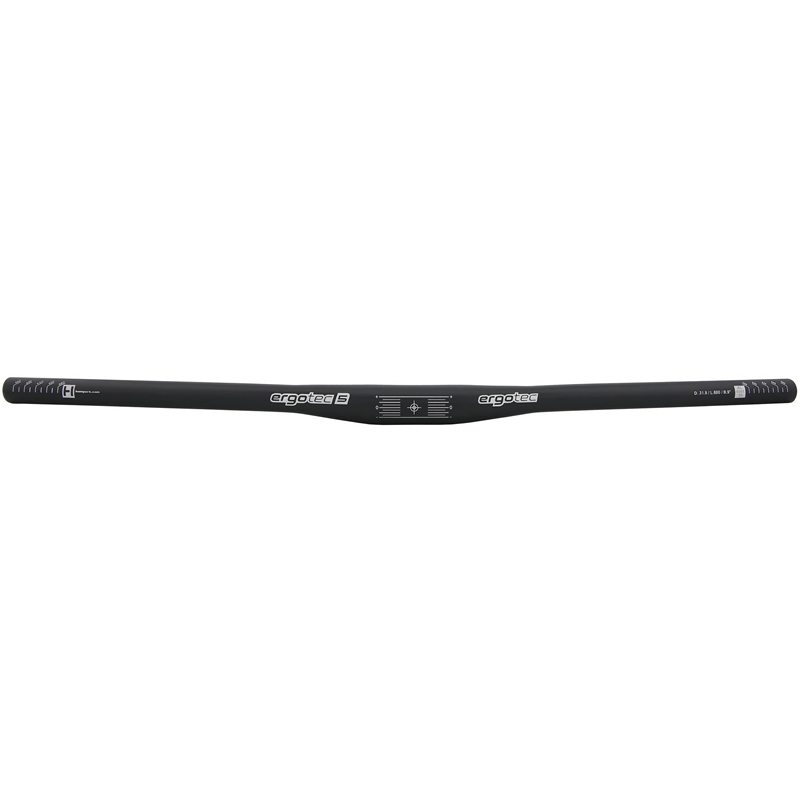 ERGOTEC FLAT BAR 31,8/680mm 9° černá