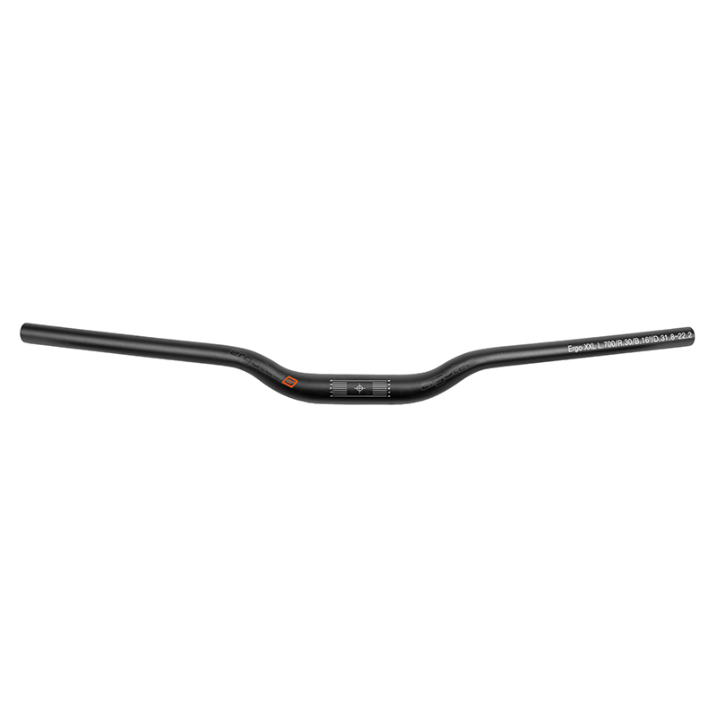 ERGOTEC Ergo Plus 31,8/700mm 16°/5° černá