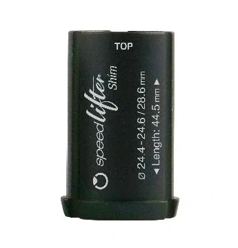 by.schulz Speedlifter A-Head reducing sleeves 25,4x49,5 mm černá