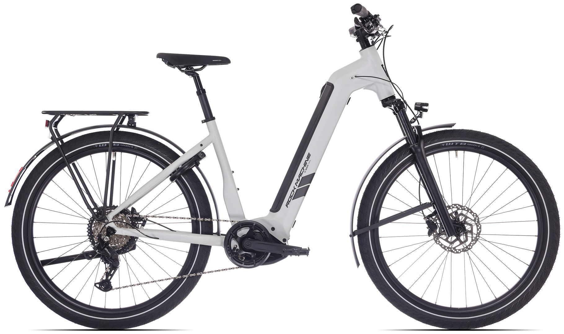 Rock Machine eRokk B70 City šedá (160-186 cm)
