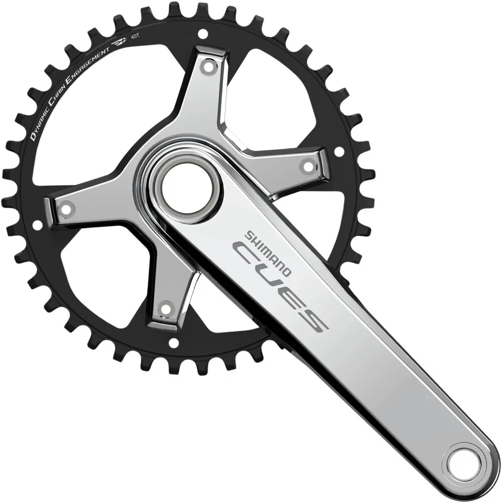Shimano CUES FC-U6030-1 170 mm, 42z stříbrná