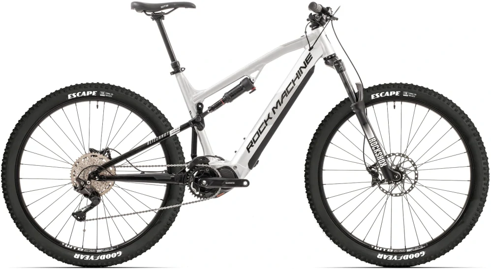 Rock Machine eBlizzard 30 S stříbrná (175-190 cm)