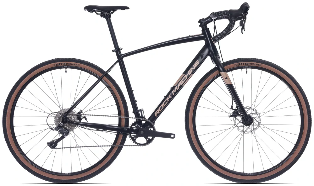 Rock Machine Gravelride 200 černá/zlatá (180-190 cm)