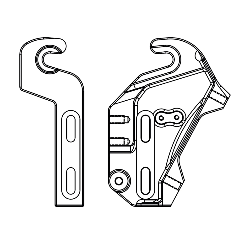 MERIDA Derailleur Hanger DH-055B-R/DH-073-L
