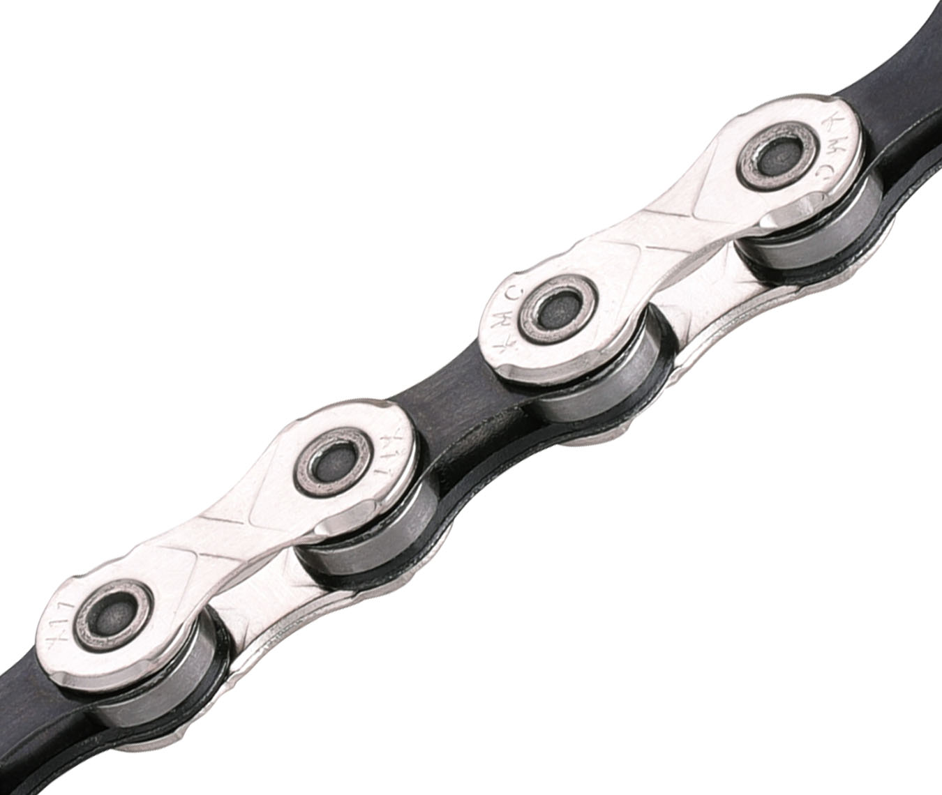 KMC X11 Silver/Black 114 článků