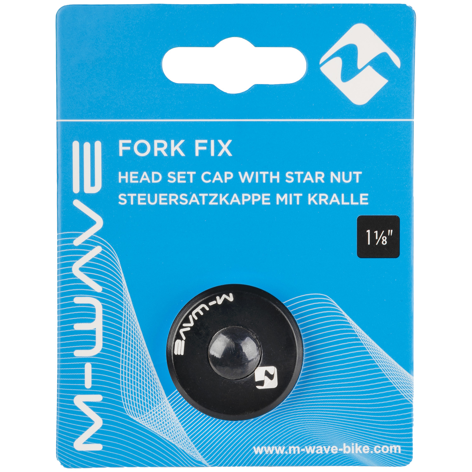 M-WAVE Fork Fix claw A-head 1.1/8" černý