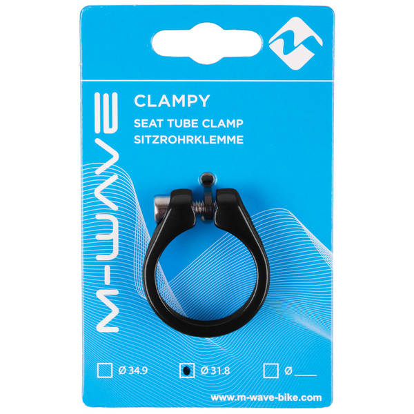 M-Wave Clampy Al 31.8 černá