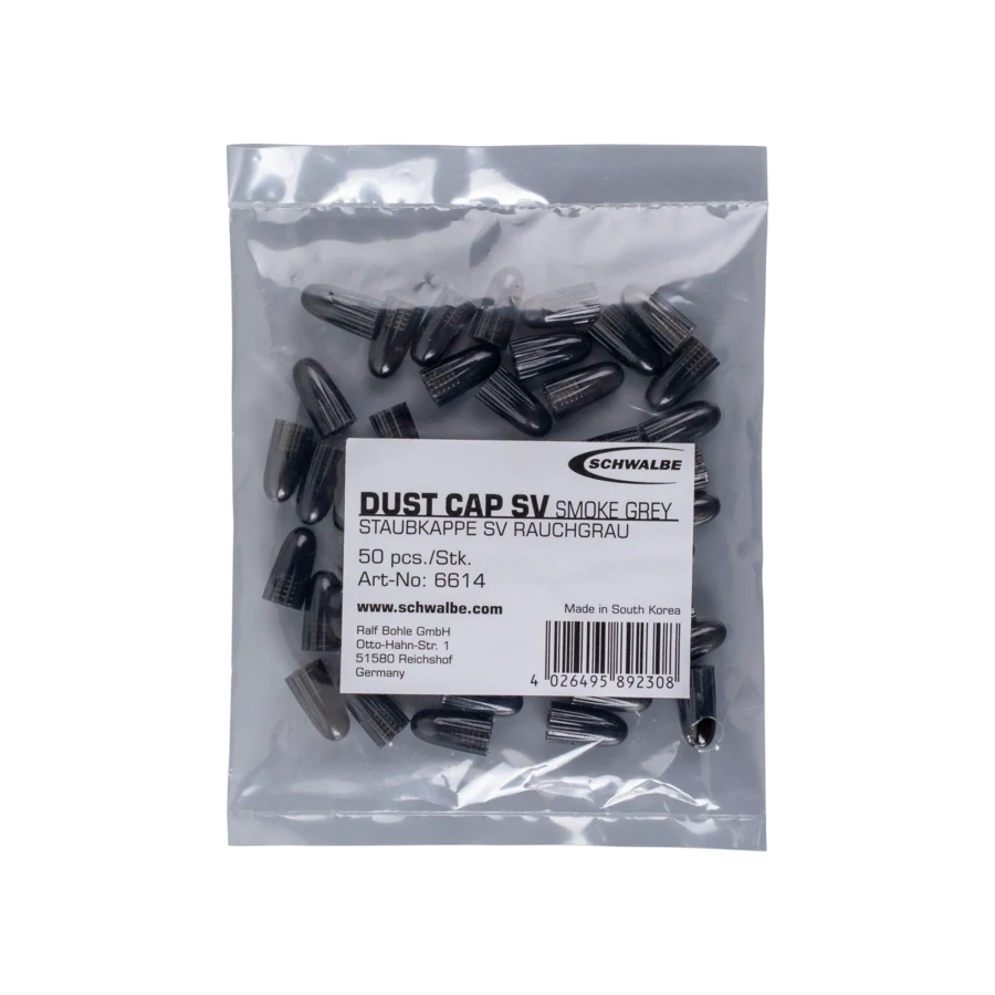 Schwalbe SV Dust Cap kouřová (1ks)