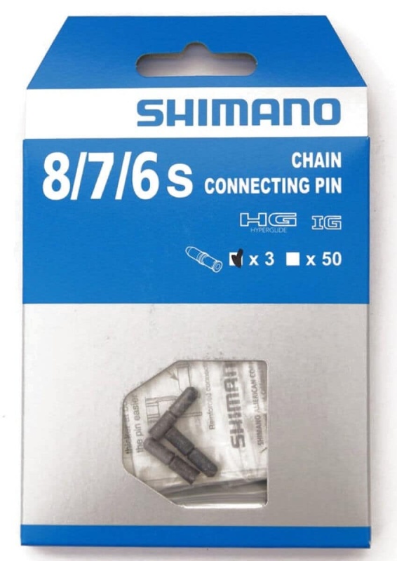 SHIMANO dl. nýty řetězu 3 ks 8-kol