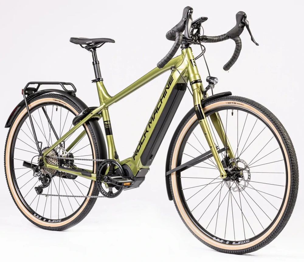Rock Machine Gravelride e500 Touring khaki/černá (160-185 cm)