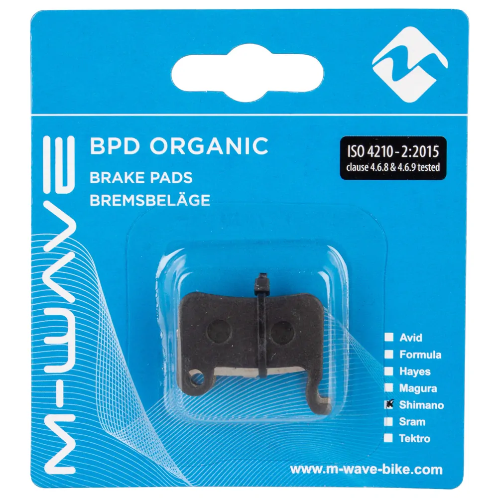 Brzdové destičky M-Wave BPD Organic ST1 (Shimano Deore, LX)
