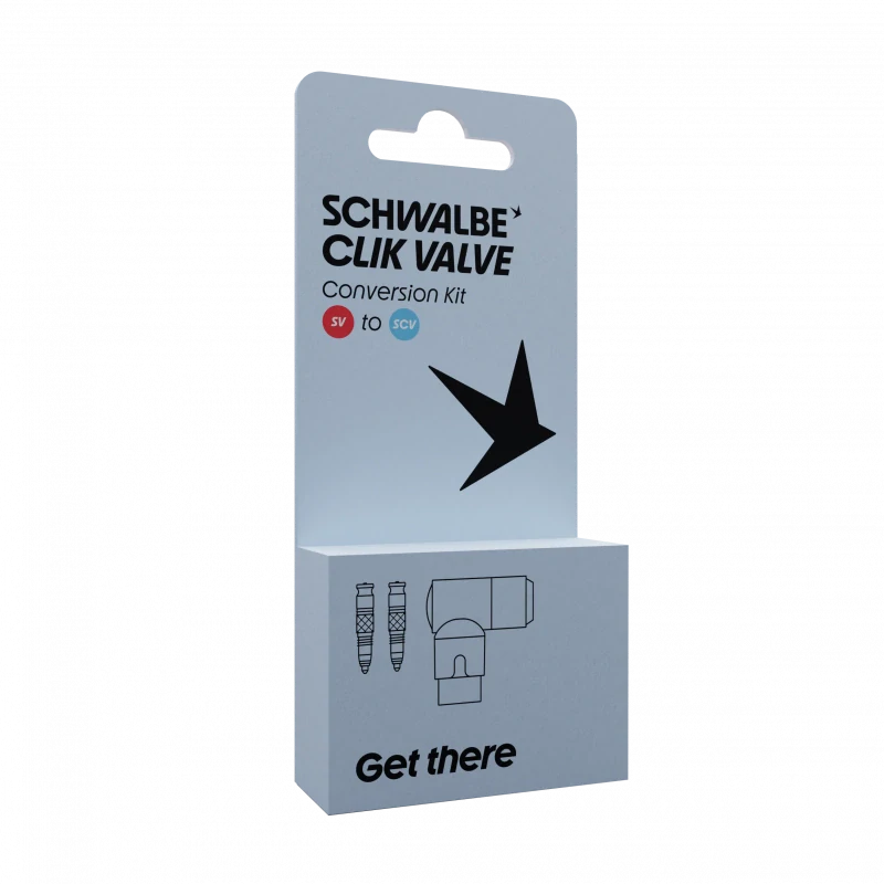 Schwalbe Valve Conversion Kit SV-SCV + Pump Head černá
