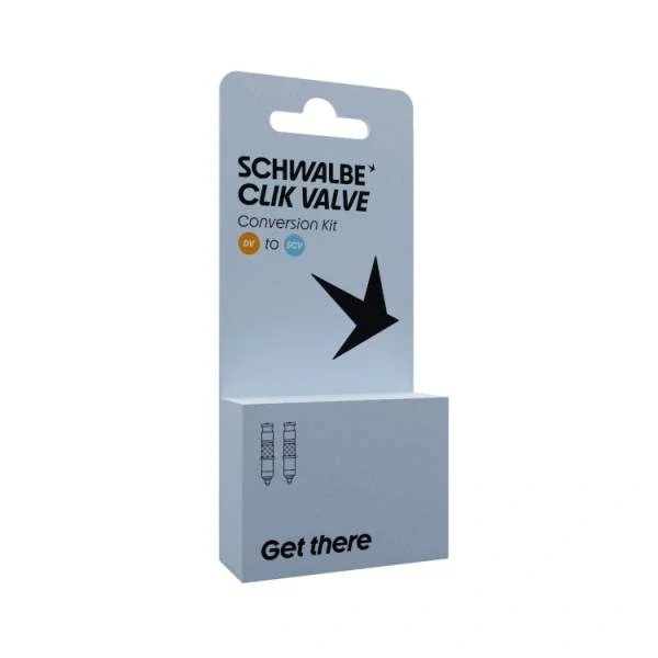 Schwalbe Valve Conversion Kit DV-SCV střibrná