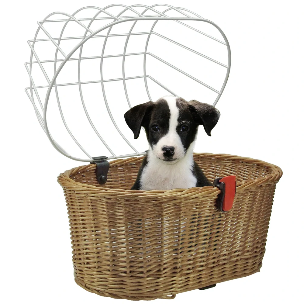 Klickfix Doggy Basket KorbKlip 2 · natural