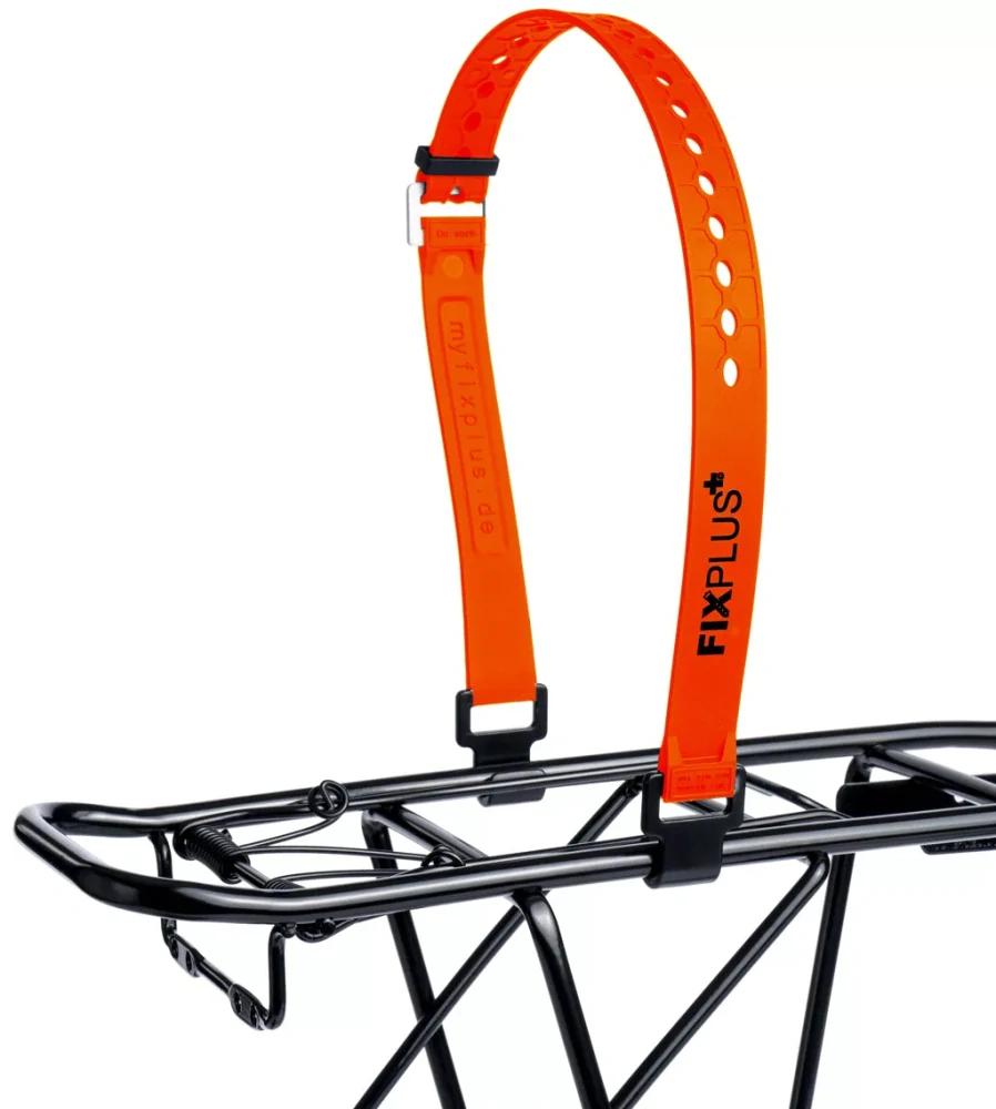 Fixplus S strap pair - Tubes 10 mm oranžová