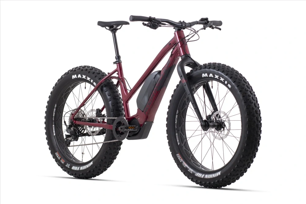 Rock Machine Vyöry e70 S Easy Entry Dark Crimson (158-185 cm)