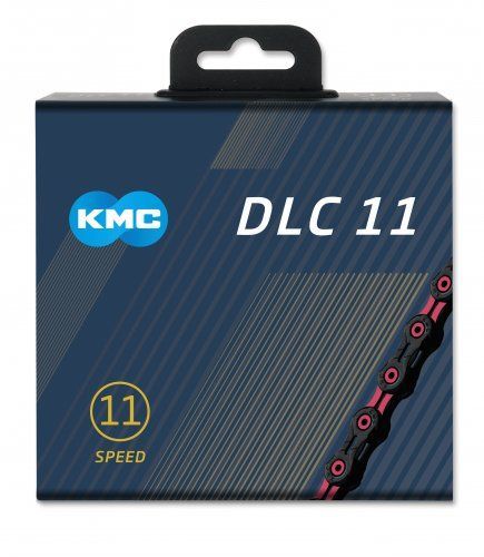 KMC DLC11 Black/Pink 118 článků