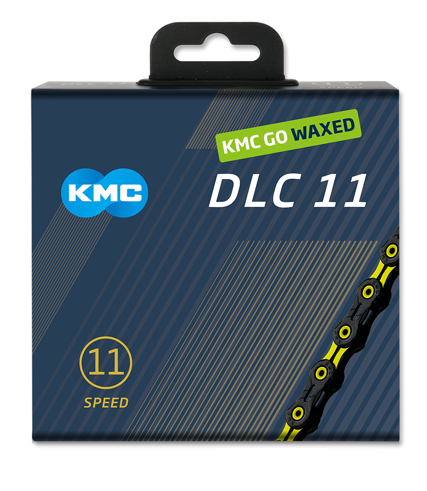 KMC DLC11 WAXED Black/Green 118 článků