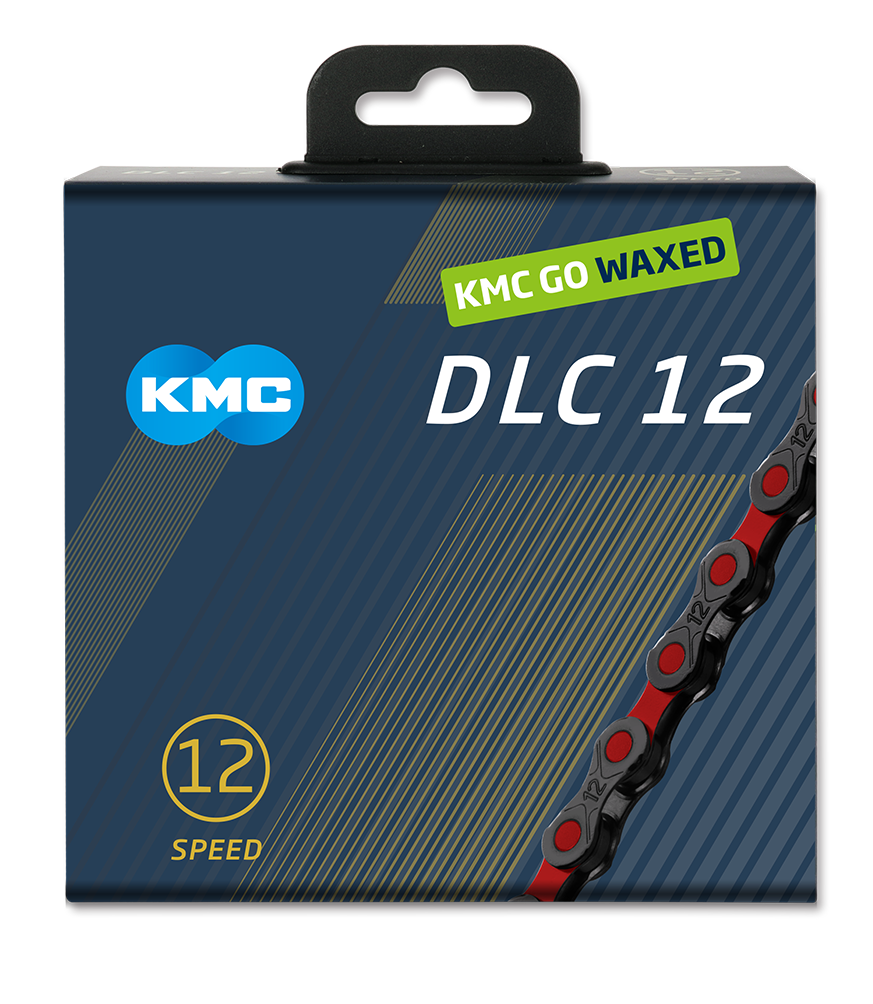 KMC DLC12 WAXED Black/Pink 126 článků
