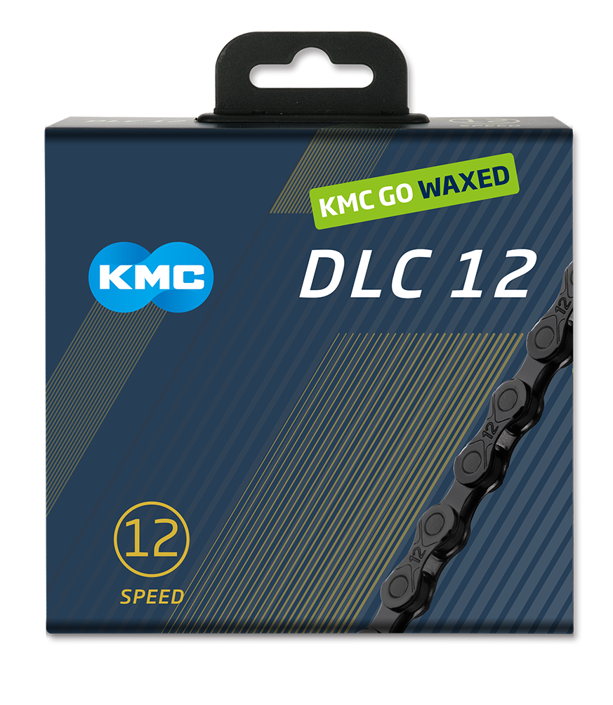 KMC DLC12 WAXED Black/Yellow 126 článků