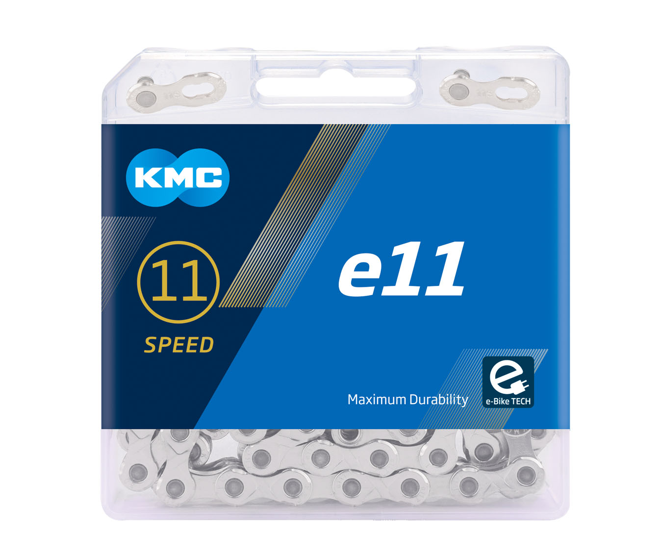 KMC e11 Silver 122 článků