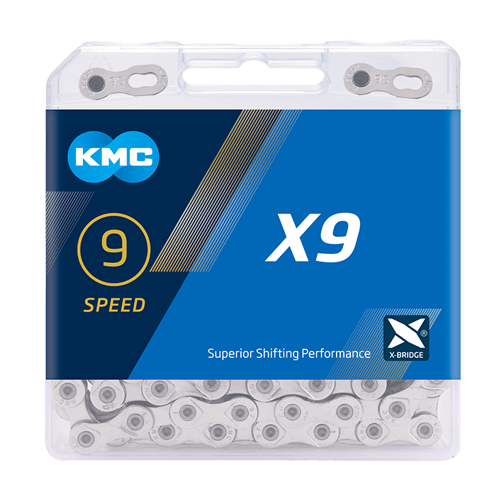 KMC X9 Silver 114 článků