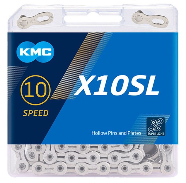 KMC X10SL Silver 114 článků