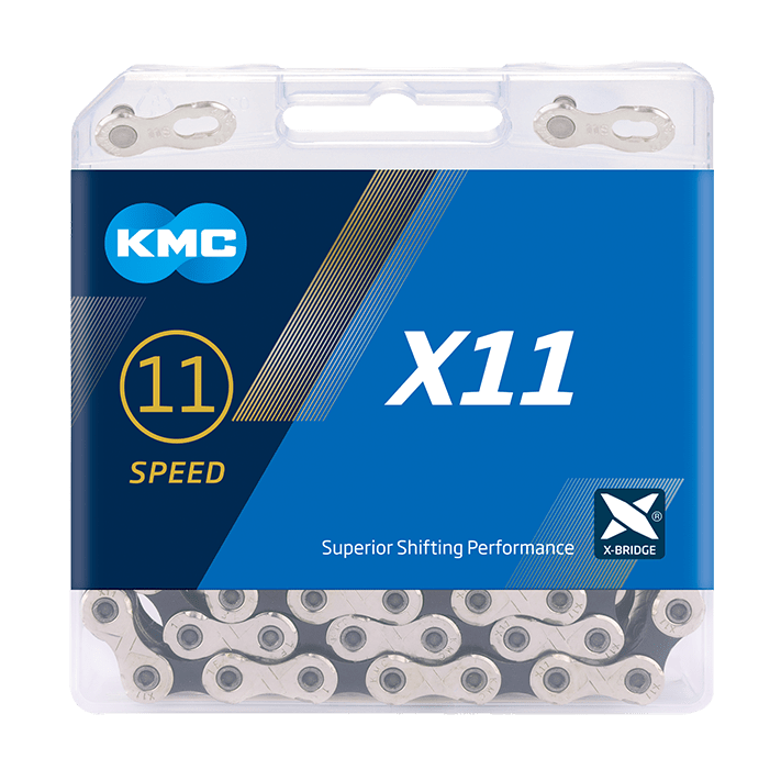 KMC X11 Silver/Black Long 118 článků