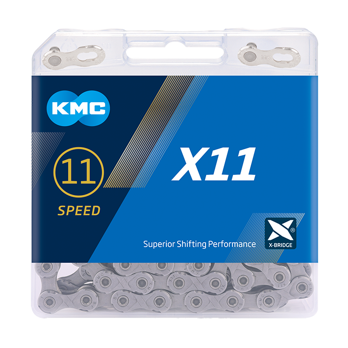 KMC X11 Grey Long 118 článků