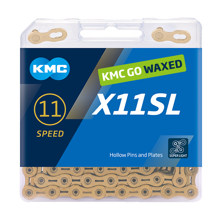 KMC X11SL WAXED Ti-N Gold 118 článků