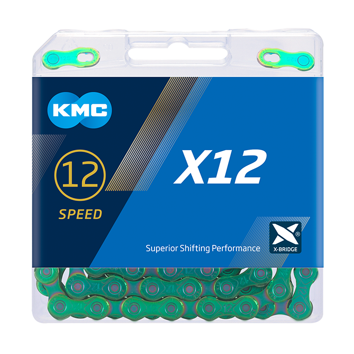 KMC X12 Aurora Green 126 článků