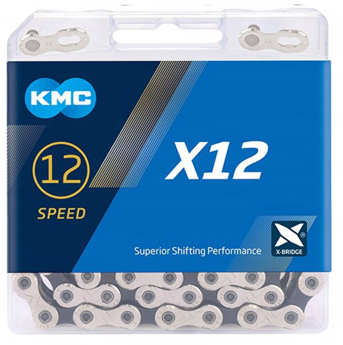 KMC X12 Silver/Black 126 článků