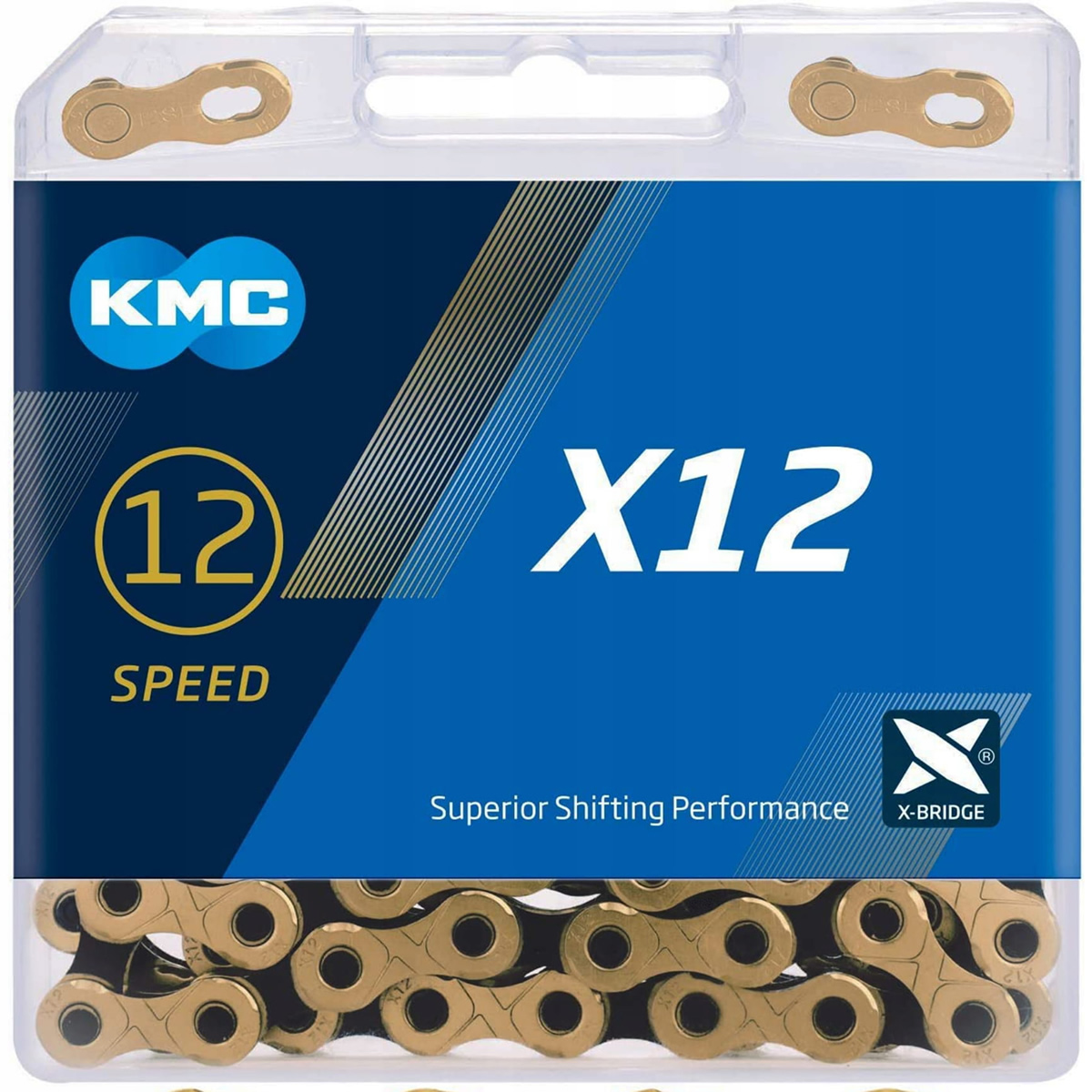 KMC X12 Ti-N Gold/Black 126 článků