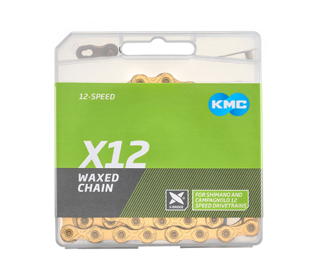 KMC X12 WAXED Ti-N Gold 126 článků