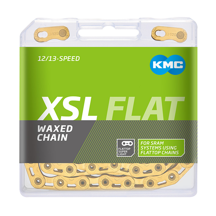 KMC XSL FLAT TiN Gold 126 článků
