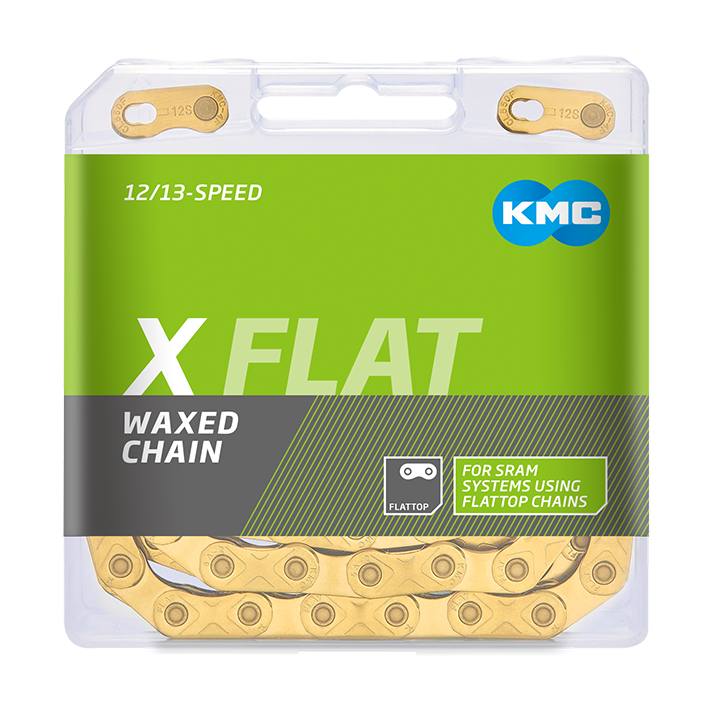 KMC X FLAT TiN Gold 126 článků