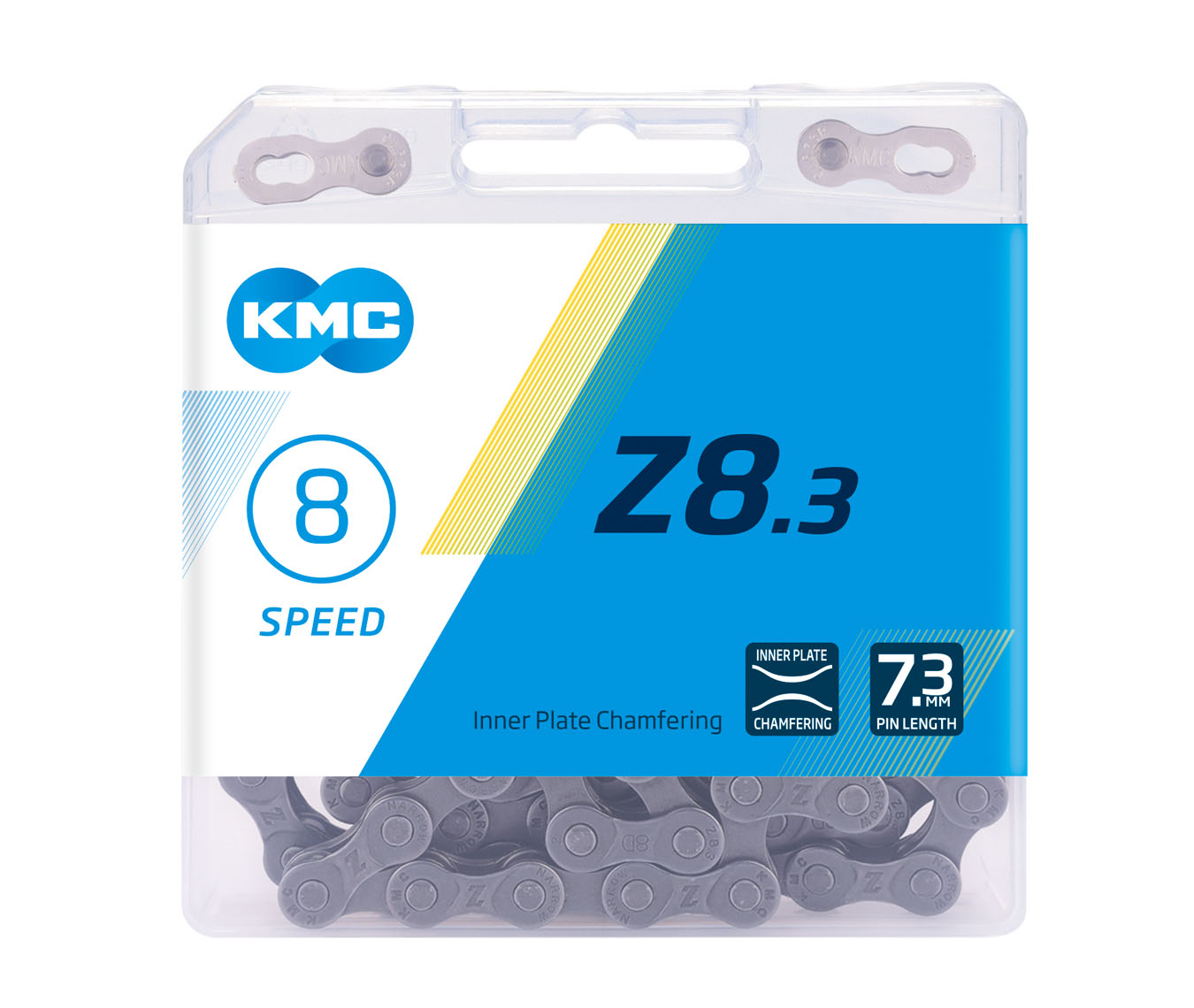 KMC Z8 Silver/Grey 114 článků