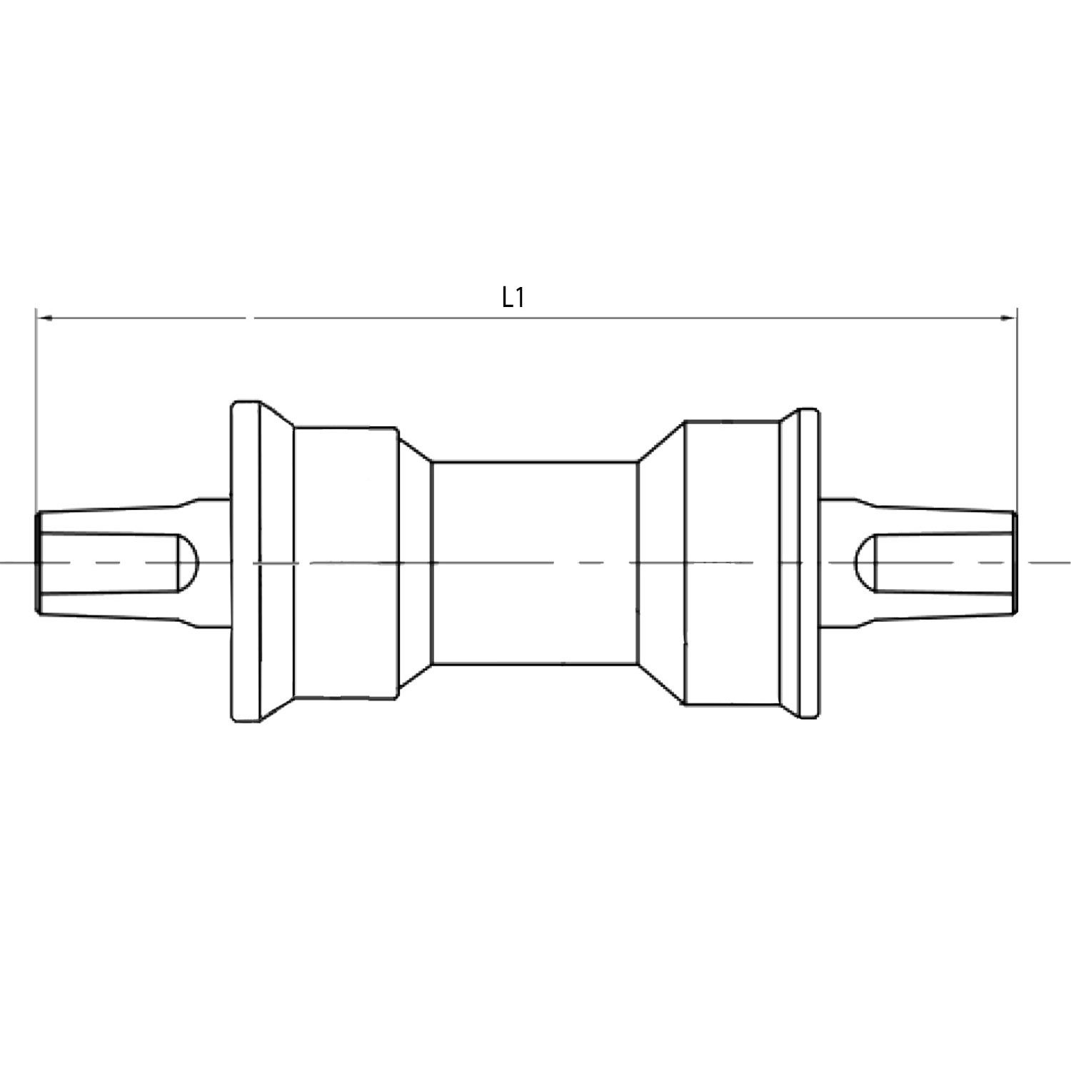 M-Wave Carousel BB Repair JIS 68/127 mm