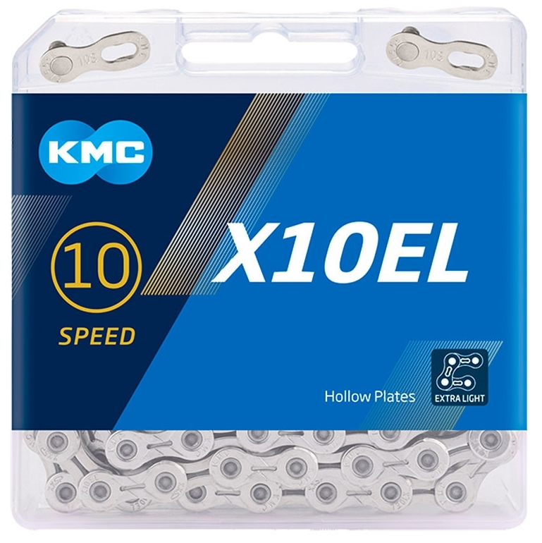 KMC X10EL Silver 114 článků
