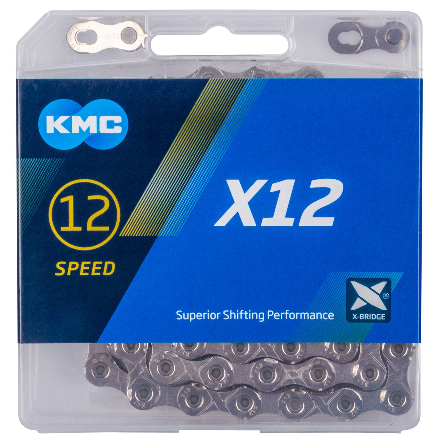 KMC X12 Silver 126 článků