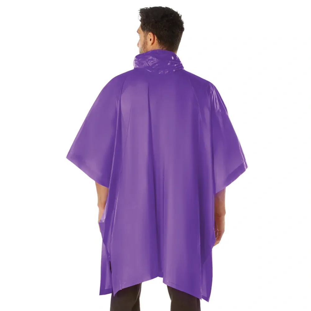 Rothco Ponchos Vinyl 15 fialové