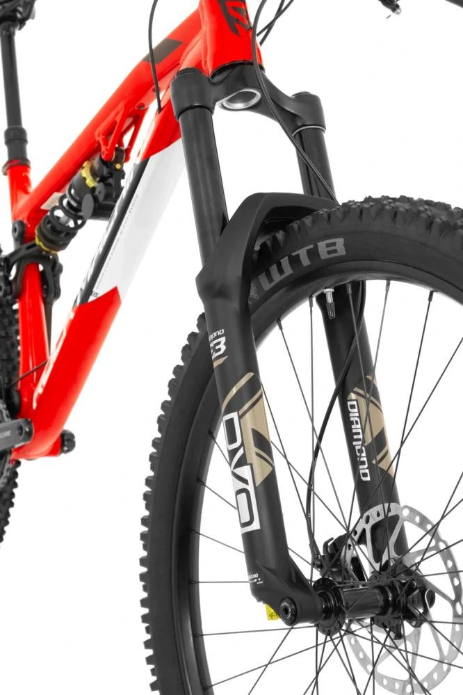 Rock Machine Blizzard 70-297 červená/bílá/černá (175-195 cm)