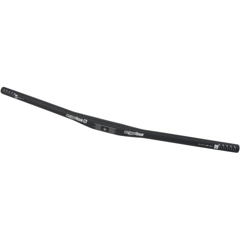 ERGOTEC FLAT BAR 31,8/680mm 9° černá