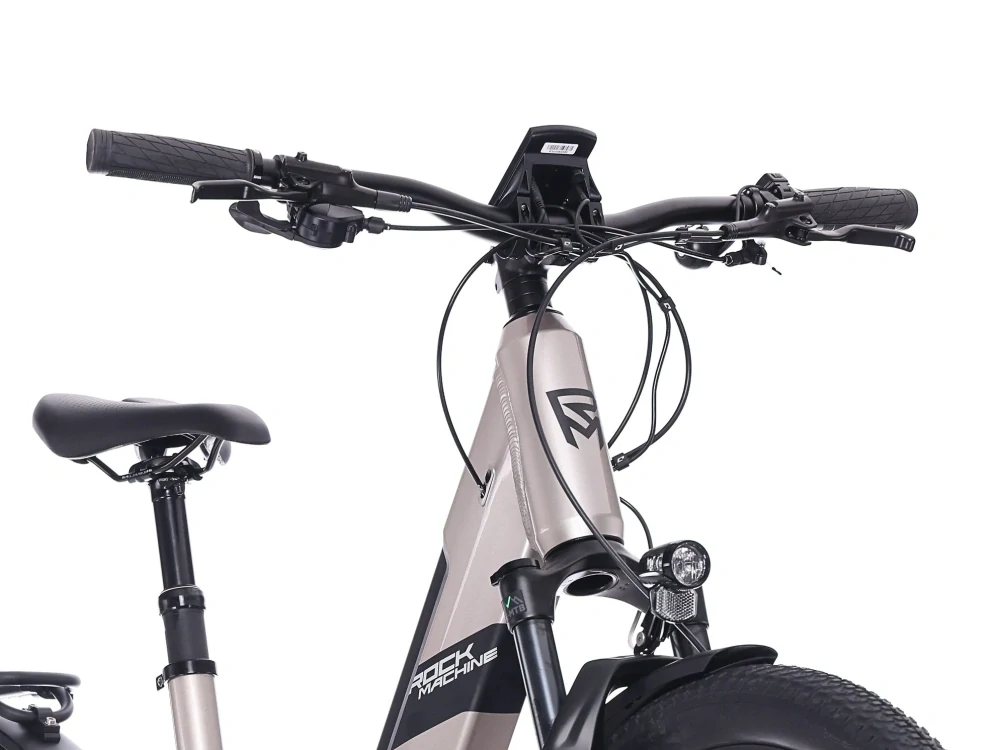 Rock Machine Crossride e450 FS Touring šedá (176–185 cm)