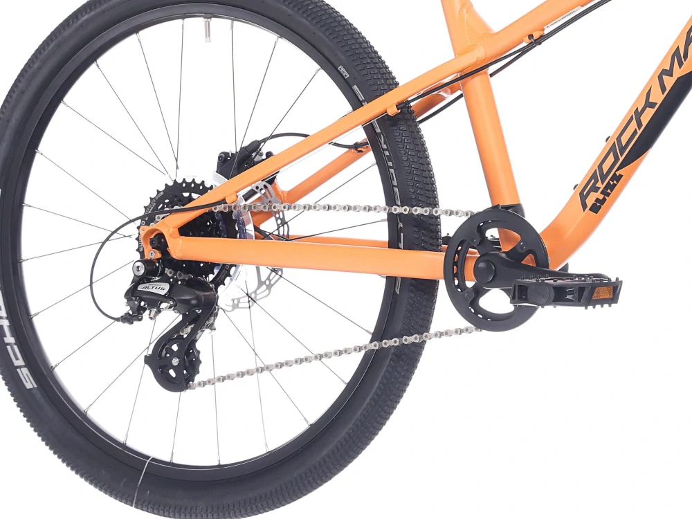 Rock Machine Blizz 24 HD oranžový (120-145 cm)
