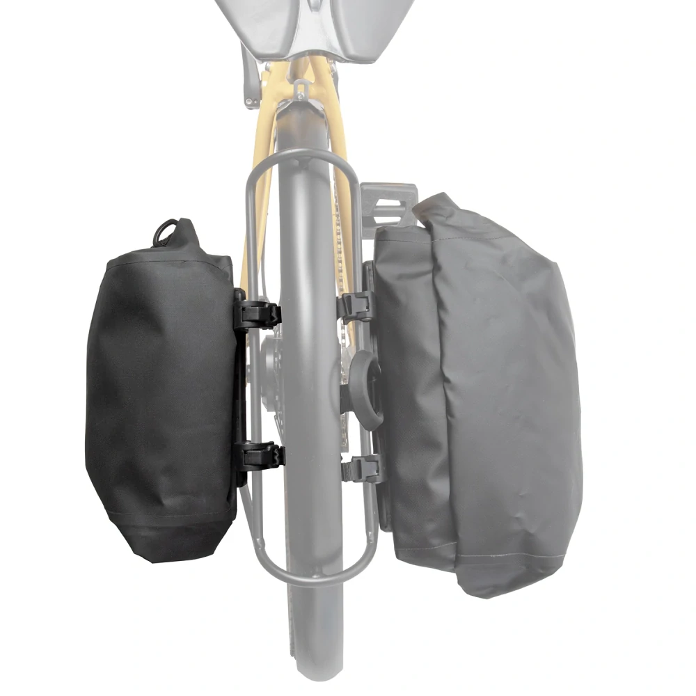 M-WAVE Rough Ride II Rack Black Series pannier bag