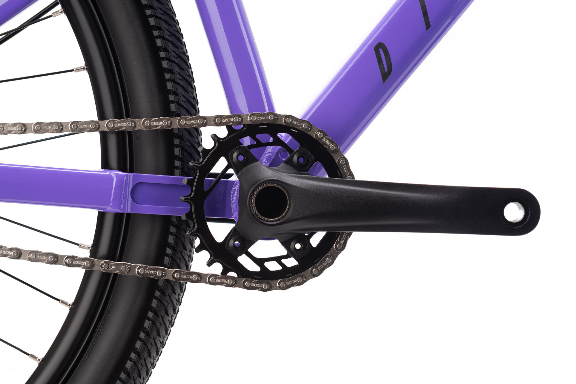 CTM DIRTKING fialová (150-190 cm)