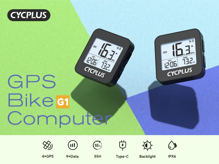 CYCPLUS G1 Mini GPS Bike Computer